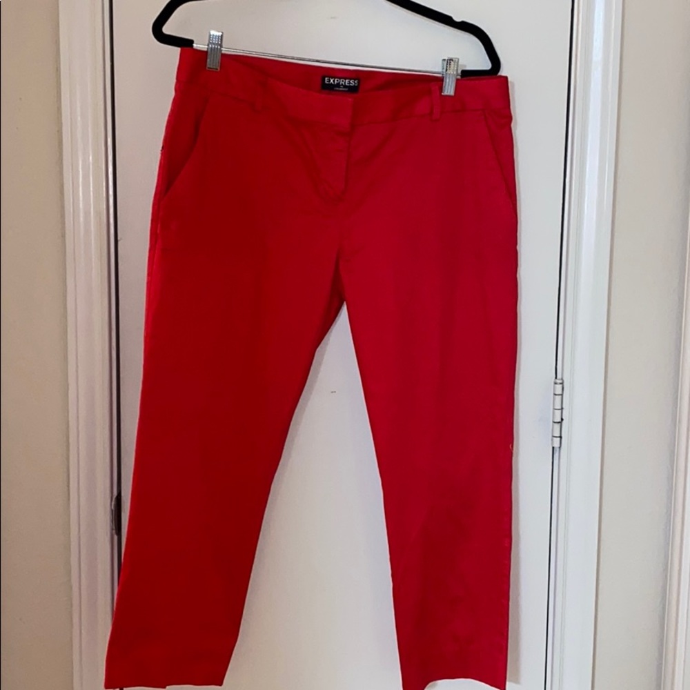 Express Columnist red pant, like new!
